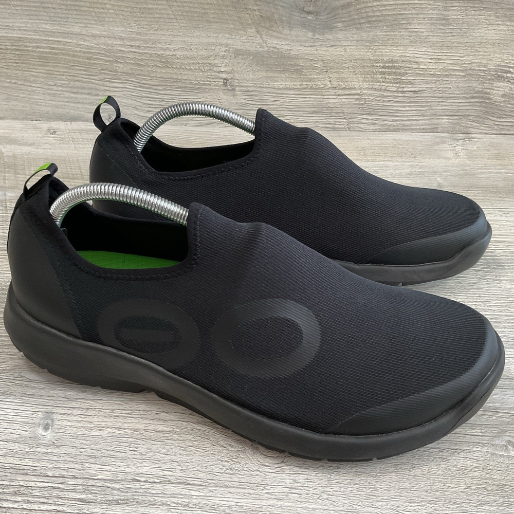 OOFOS Oomg Men's Eezee Slip On Recovery Black Shoes Sneakers Size 12.5